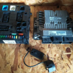 KIT IMOBILIZADOR (CENTRALINA BSI CHIP ANEL CHAVE) PEUGEOT 3008 1.6HDI