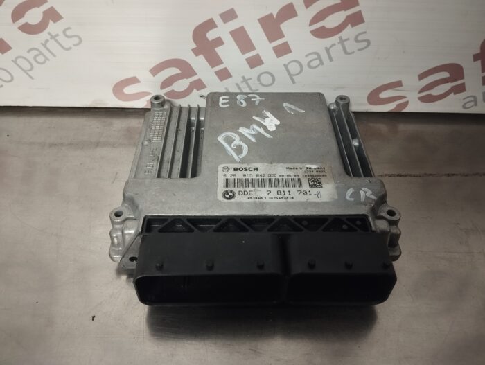 UNIDADE / CENTRALINA DO MOTOR BMW E90 E87 E81 E91 118D 318D 0281015042 7811701 - Image 1