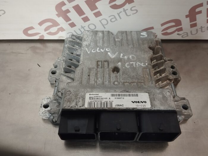 UNIDADE / CENTRALINA DO MOTOR VOLVO V40 1.6D REF. SID807EVO S180134103A - Image 1