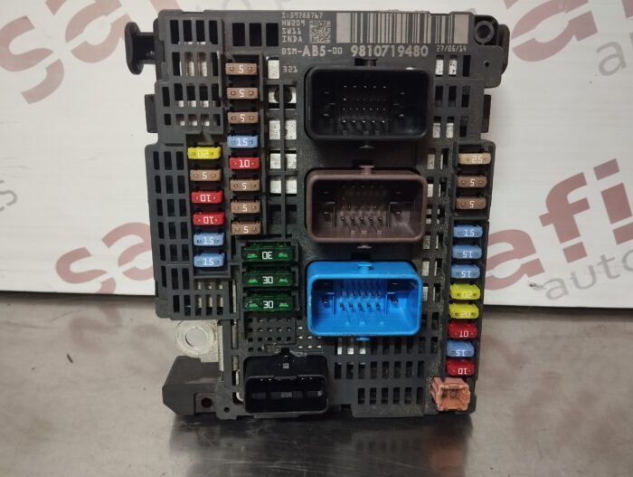 CAIXA DE FUSIVEIS BSM AB5 PEUGEOT 508 REF. 9810719480 - Image 3
