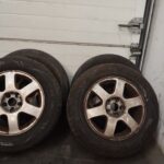 JOGO DE JANTES ORIGINAIS AUDI A3 8L COM PNEUS SEMINOVOS 195/65R15 8L0601025F