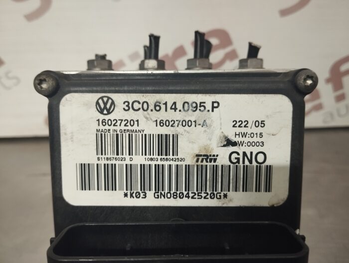 MODULO ABS VOLKSWAGEN PASSAT B6 REF. 3C0614095P 16027201 16027001-A - Image 4