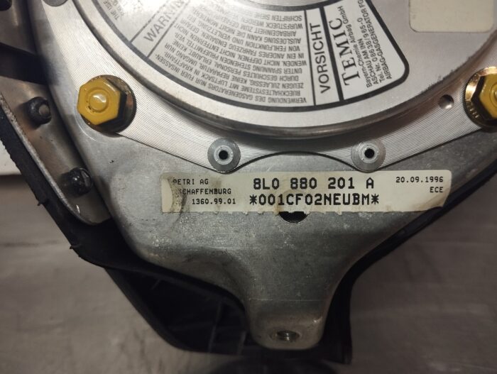 AIRBAG DO VOLANTE AUDI A3 8L 97-03 8L880201A - Image 2