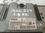 UNIDADE / CENTRALINA DO MOTOR PEUGEOT 207 1.6HDI 0281012467 EDC16C34 9663786380 - Image 2