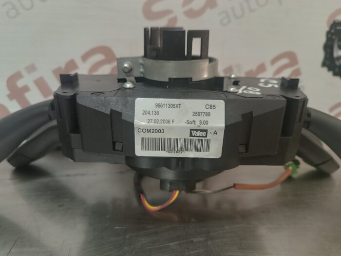 COMUTADOR / MANETES PISCA / LUZES / FITA AIRBAG PEUGEOT 407 / CITROEN C5 REF. 96611305XT 204.136 256789 - Image 5