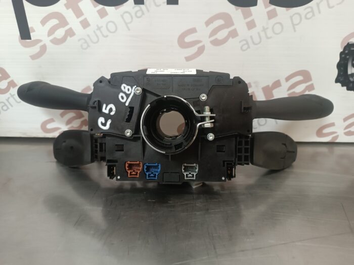 COMUTADOR / MANETES PISCA / LUZES / FITA AIRBAG PEUGEOT 407 / CITROEN C5 REF. 96611305XT 204.136 256789 - Image 3