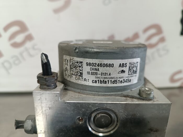 MODULO ABS CITROEN C3 II 2012-2019 REF. 9802460680 100220-01214 100915-11673 - Image 3