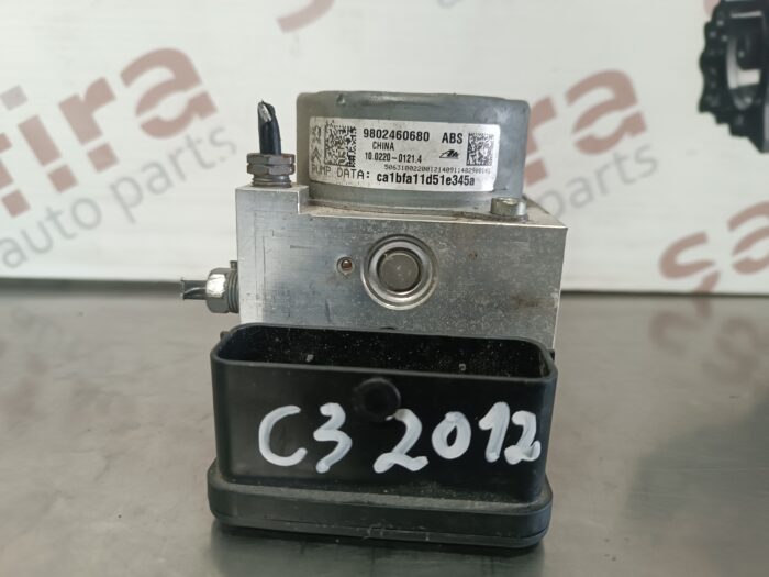 MODULO ABS CITROEN C3 II 2012-2019 REF. 9802460680 100220-01214 100915-11673 - Image 2