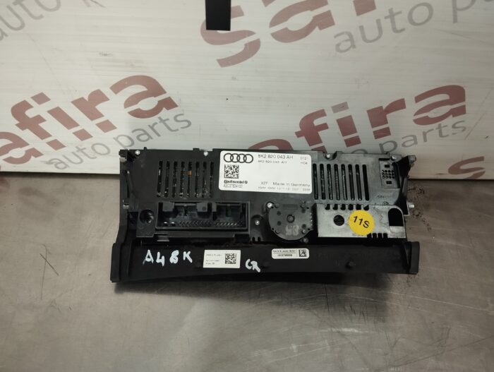 COMANDO SOFAGEM E AC / CLIMATRONIC AUDI A4 B8 / A5 REF. 8K2820043AH A2C37834100 - Image 3