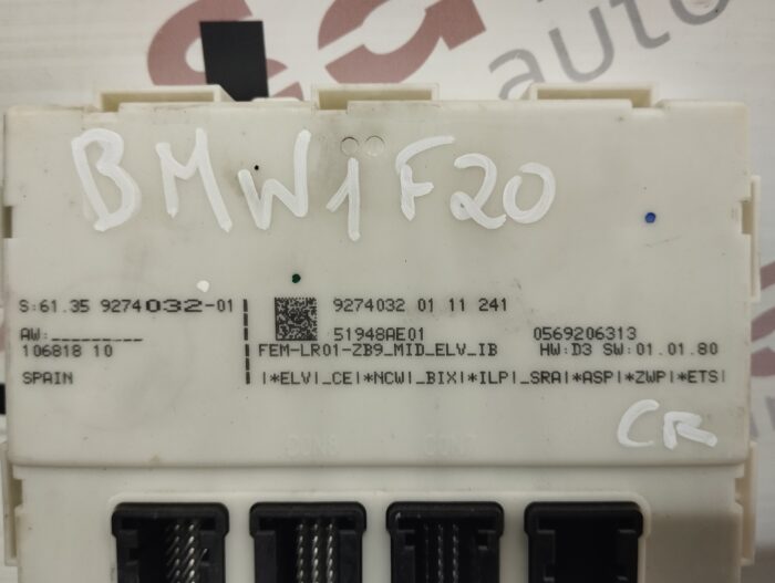 MODULO BCM BMW SERIE 1 F20 F21 REF. 6135.9274032-01 - Image 2