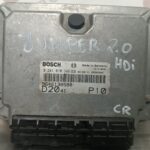 UNIDADE / CENTRALINA DO MOTOR / ECU CITROEN JUMPER / PEUGEOT BOXER / FIAT DUCATO 2.0HDI 0281010346 9646138580
