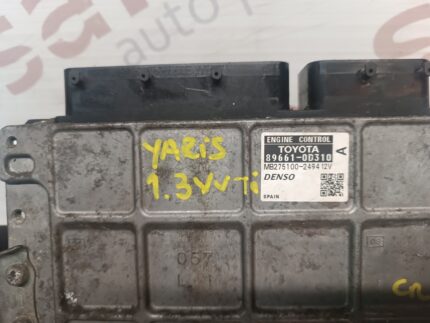 UNIDADE / CENTRALINA DO MOTOR TOYOTA YARIS 1.3VVTI 89661-0D310 MB275100-2494