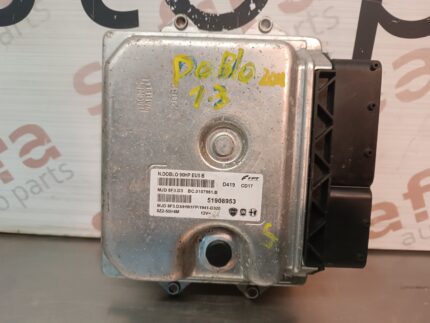 UNIDADE / CENTRALINA DO MOTOR FIAT DOBLO / OPEL COMBO 1.3JTD 90CV 51908953 MJD8F3D3