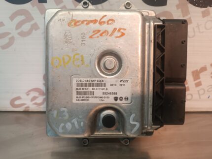 UNIDADE / CENTRALINA DO MOTOR FIAT DOBLO / OPEL COMBO 1.3JTD 90CV 55246588 MJD8F3D1