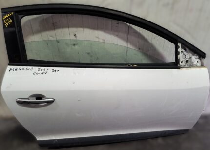 PORTA RENAULT MEGANE III 3 COUPE 3P - FRENTE DIREITA (BRANCA)