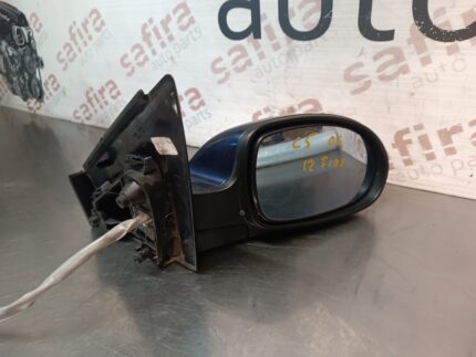 ESPELHO RETROVISOR CITROEN C5 01-08 DIREITO 12 FIOS / PINOS (RECOLHA AUTOMÁTICA)