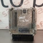 Unidade / Centralina do Motor Volkswagen Golf VII / Seat Leon / Audi A3 1.6TDI 04L907309B  0281018510