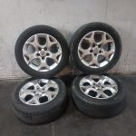JOGO DE JANTES ORIGINAIS OPEL ASTRA H 5X110 COM PNEUS 205/55R16