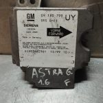 CENTRALINA DO AIRBAG OPEL ASTRA G 98-03 09180799