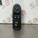 Comando / Botão / Interruptor Vidros Frente Esquerdo CITROËN C3 2014 - 98012275XT  529076433  28327532